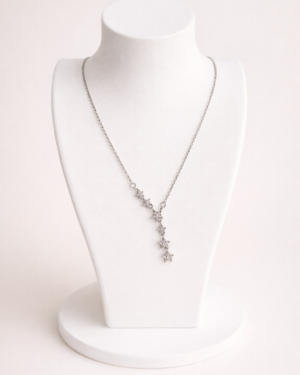 Yıldız Sallantılı Kolye – Silver