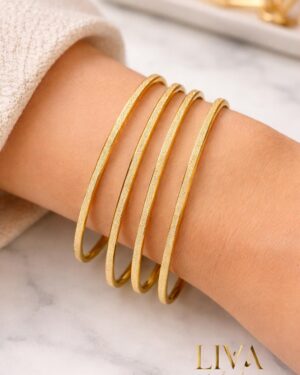 Ajda Bilezik – Simli Gold